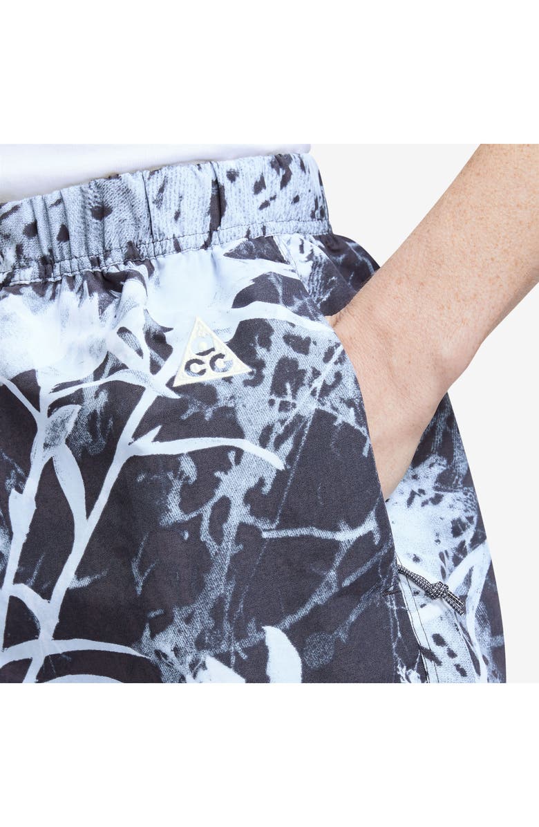Nike ACG Water Repellent Floral Nylon Trail Shorts, Alternate, color, 