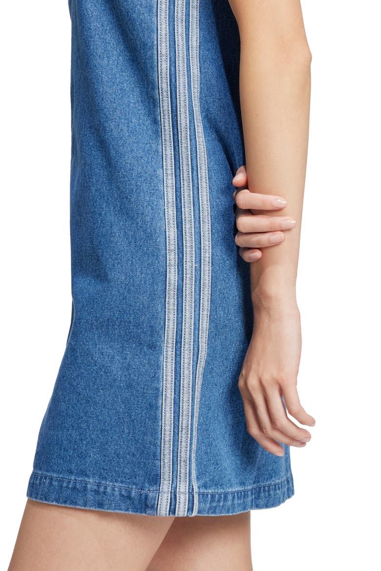 adidas Originals Adicolor 3-Stripes Sleeveless Denim Dress (Women)