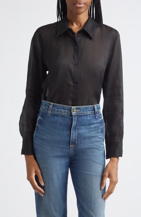 Ellery Ramie Button-Up Shirt