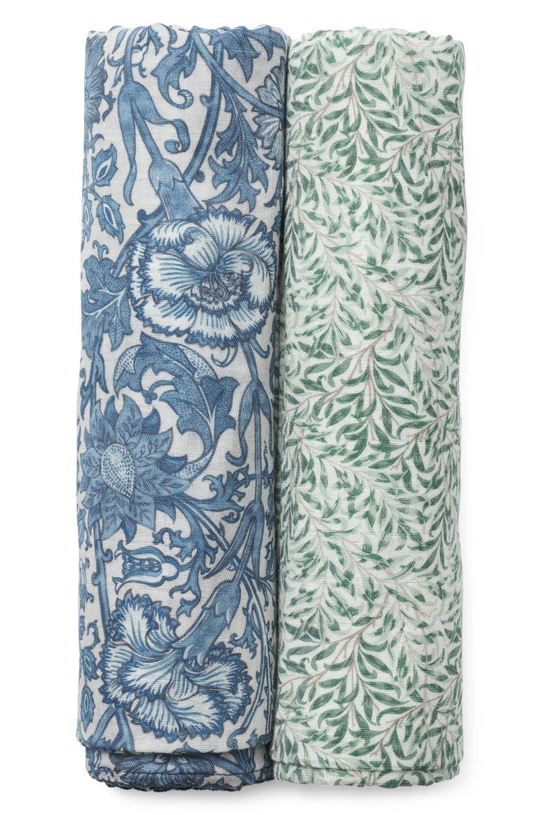 Set of 2 Swaddles, Main, color, MULTI