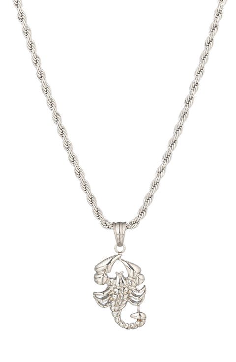 Scorpion Pendant Necklace