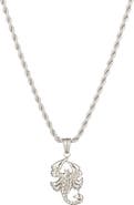EYE CANDY LOS ANGELES Scorpion Pendant Necklace