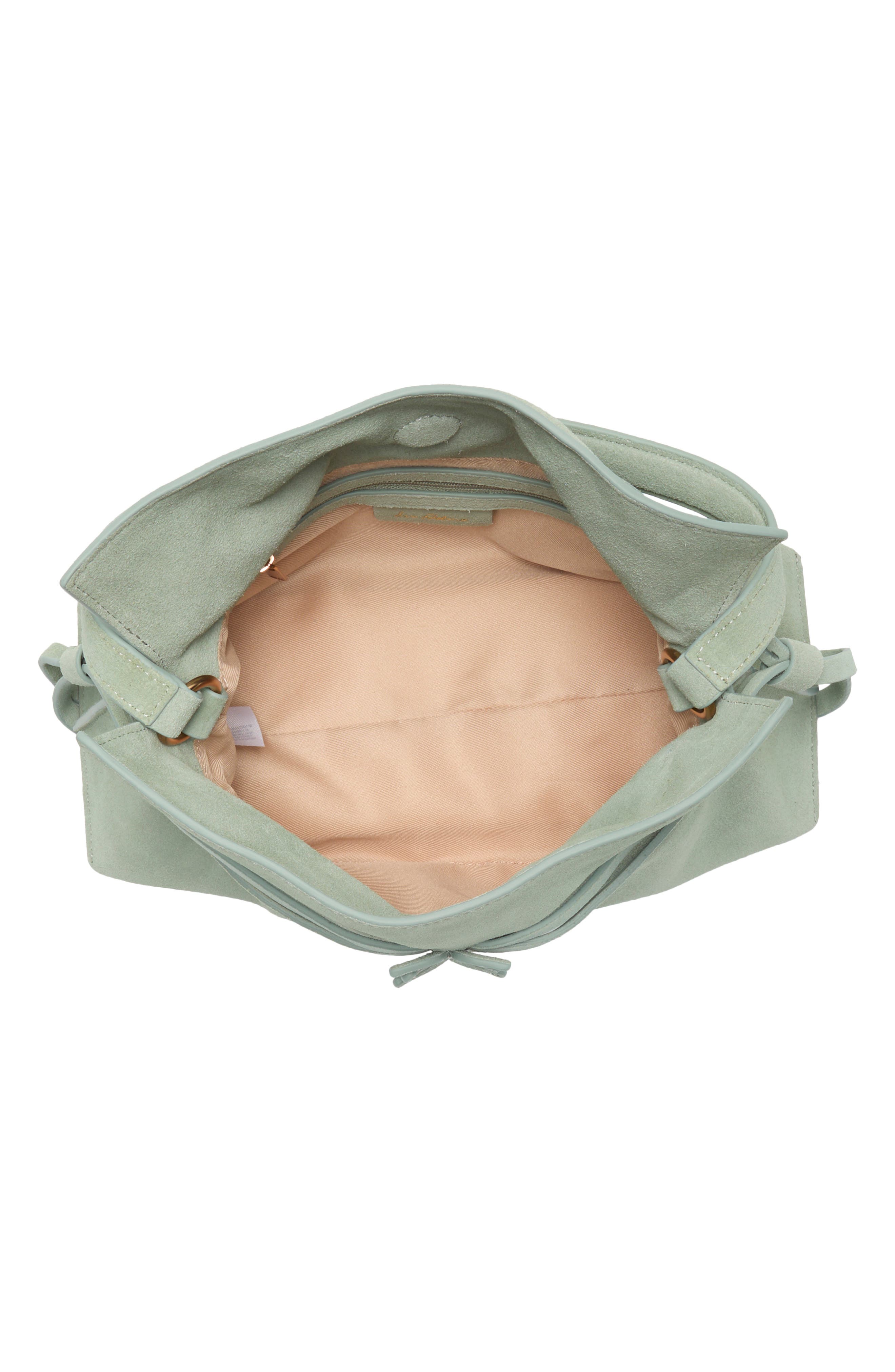 Poppy Small Drawstring Tote Bag, Alternate, color, LIGHT GREEN