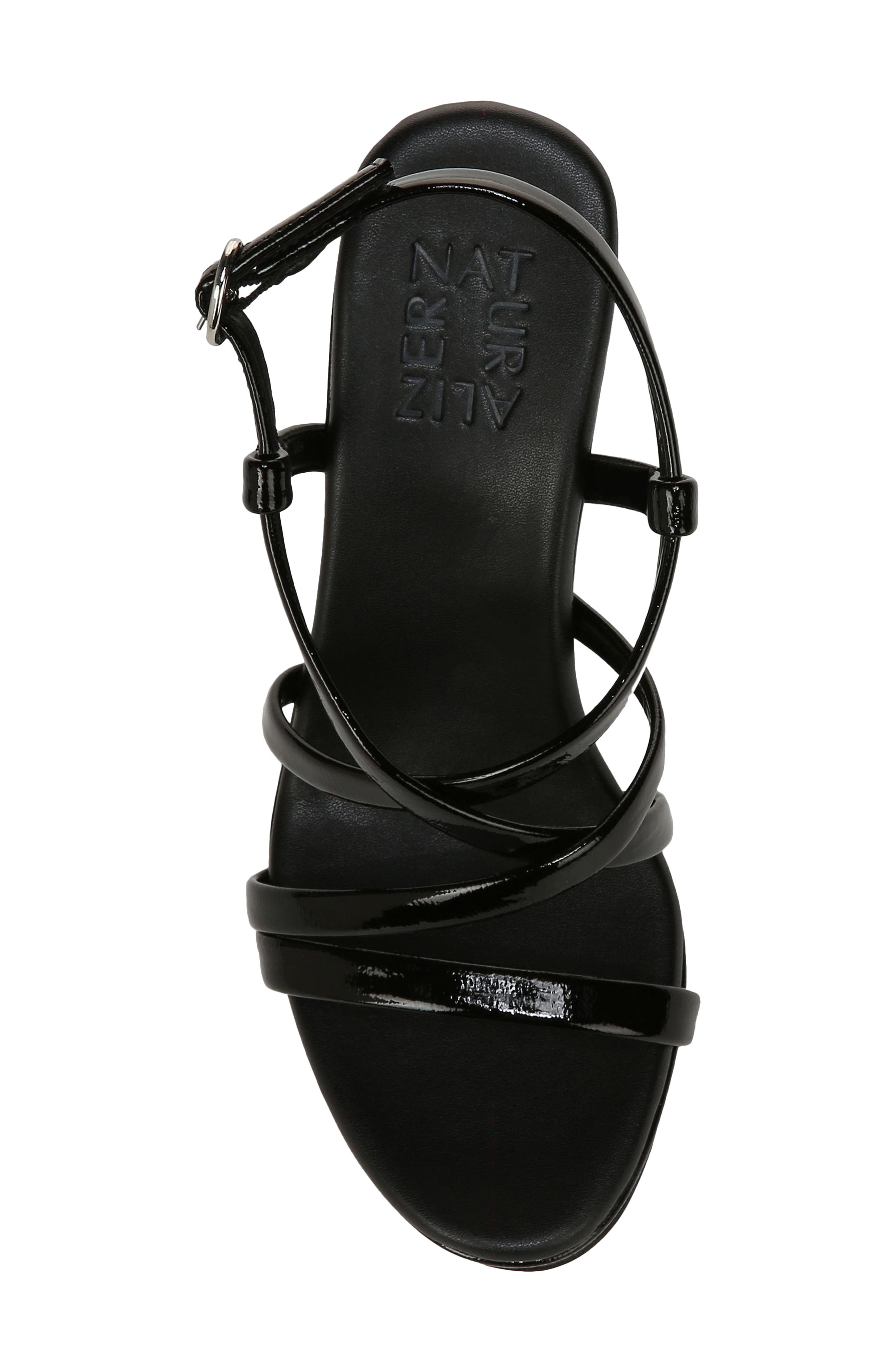 Naturalizer Luisa Metallic Strappy Sandal - Wide Width Available, Alternate, color, 