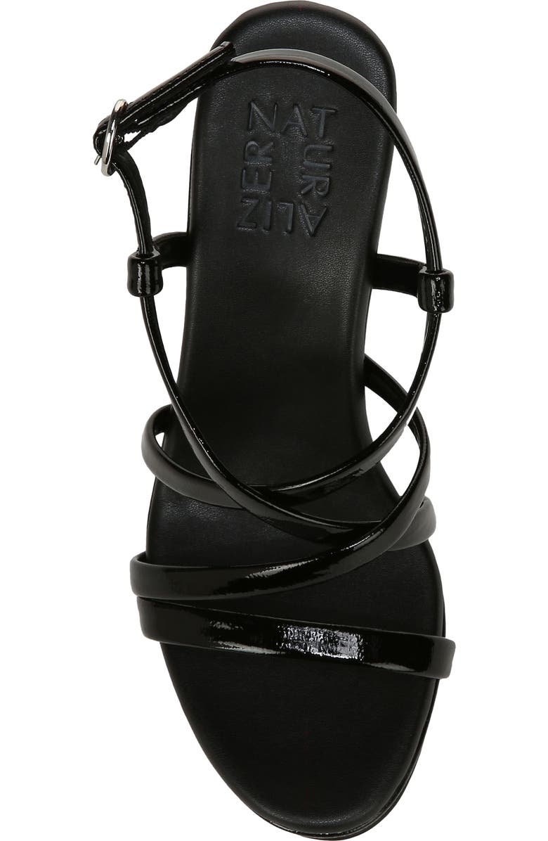 Naturalizer Luisa Metallic Strappy Sandal - Wide Width Available, Alternate, color,