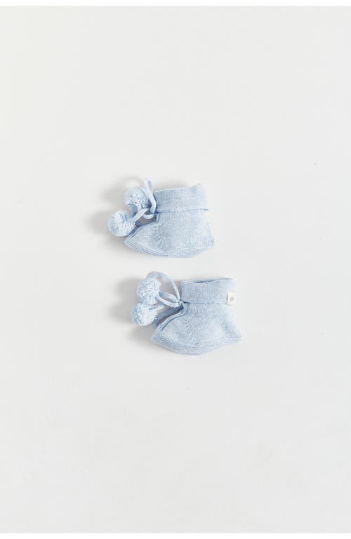 Babycottons Set Gorro+bootie Stars For Infant In Blue