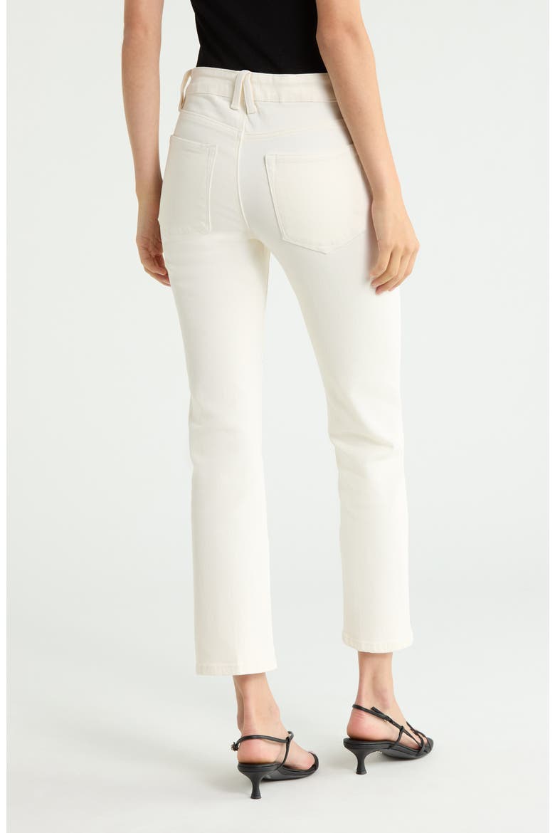 Good Legs High Waist Straight Leg Jeans, Alternate, color, PEARL