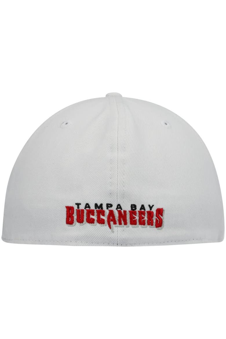 Men's New Era White Tampa Bay Buccaneers Omaha Alternate Logo 59FIFTY Fitted Hat, Alternate, color, White