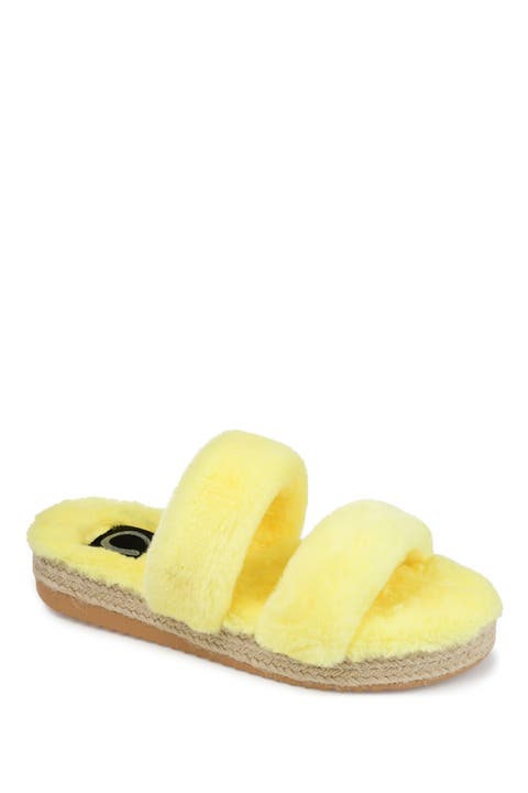 JOURNEE Relaxx Faux Fur Slipper