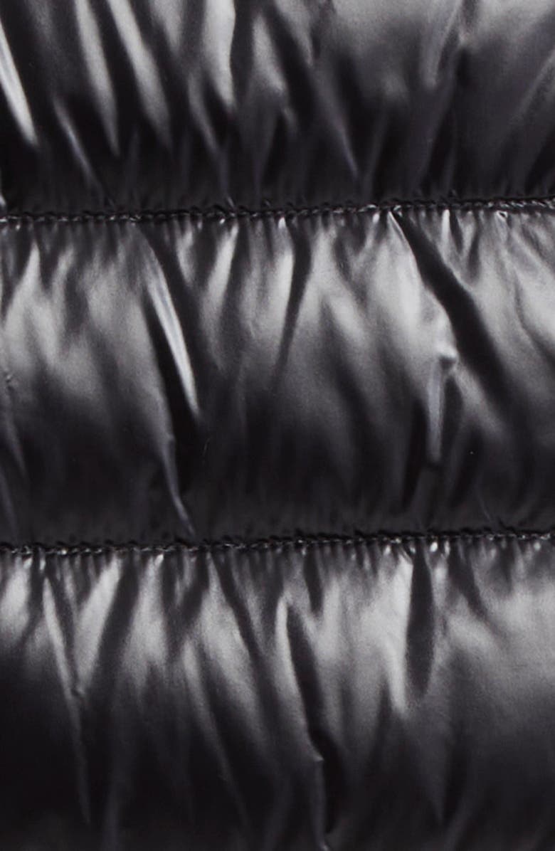 Herno Amelia Water Resistant High-Low Down Jacket, Alternate, color, Black