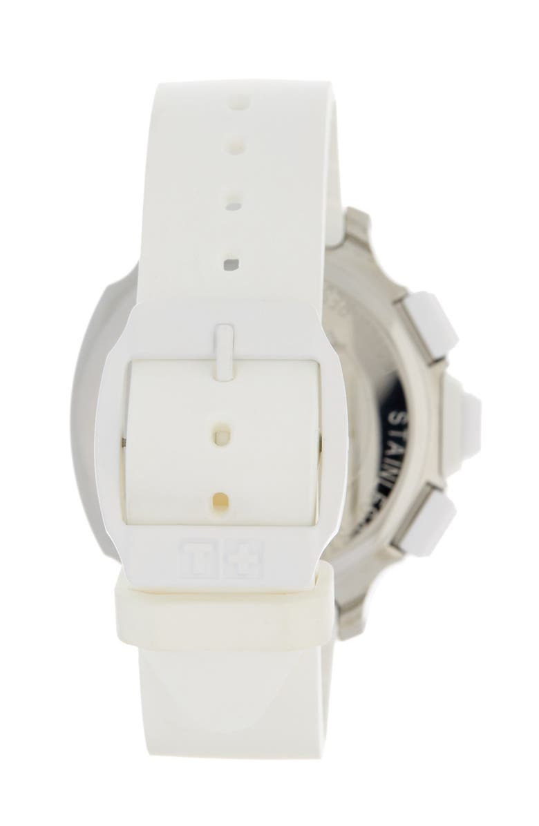Tissot Unisex T-Race Touch Sport Watch, 42mm, Alternate, color, White
