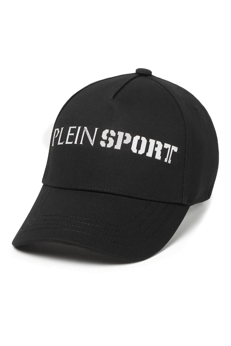Baseball Cap Performance Unisex, Main, color, black/silver