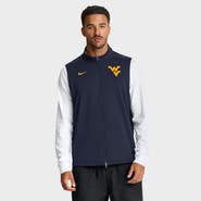 Nike Men's Nike Navy West Virginia Mountaineers Primetime Victory Performance Full-Zip Vest