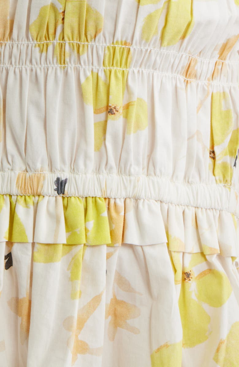 Rails Fontaine Floral Smocked Top, Alternate, color, 