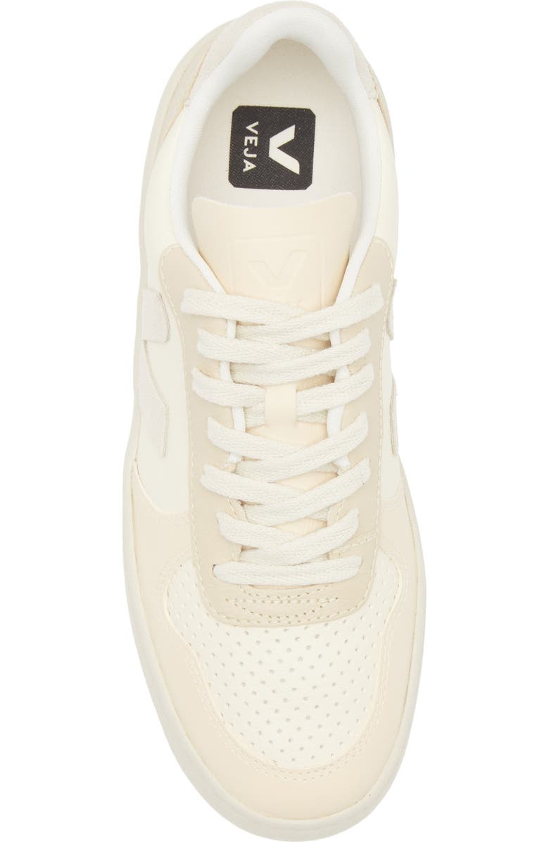 Veja V-10 Chrome Free Leather Sneaker, Alternate, color,