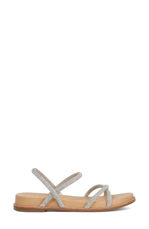 Dune London Levia Slingback Platform Sandal In Silver
