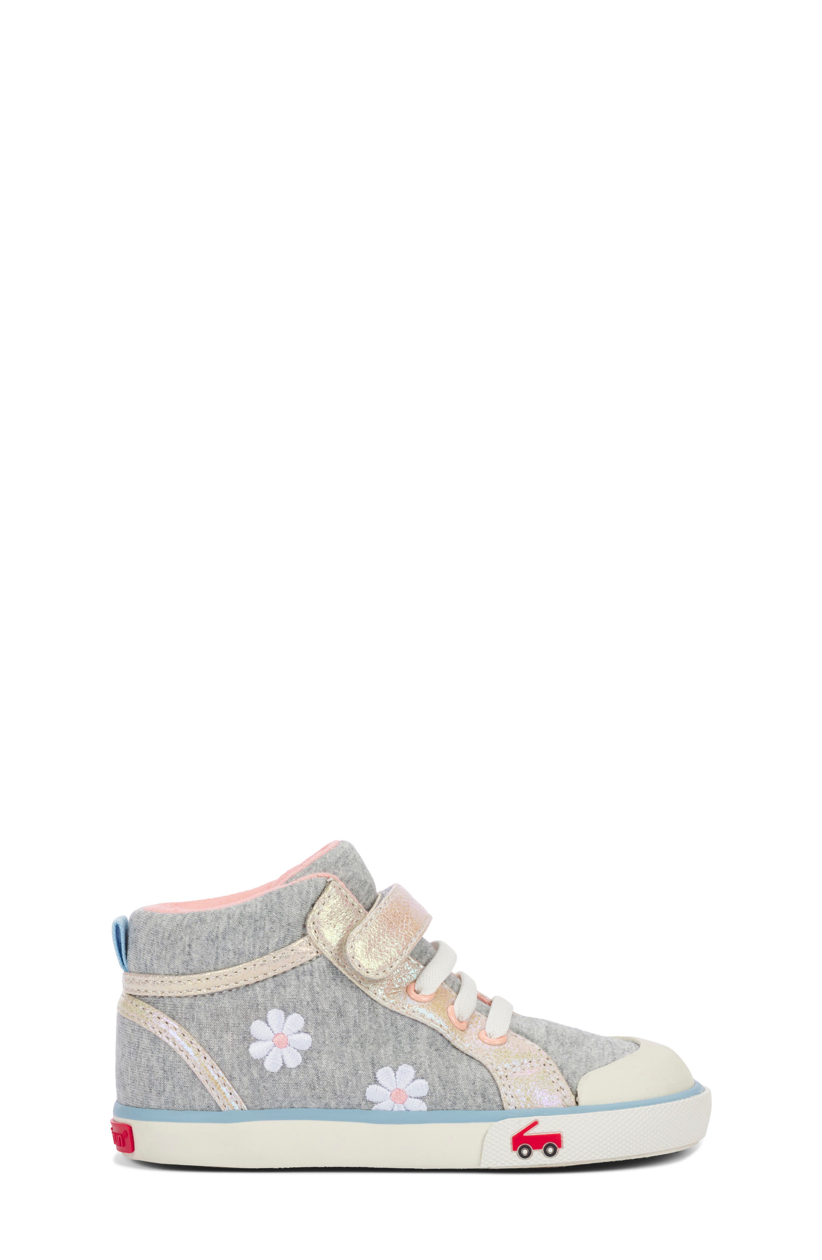 See Kai Run Kids' Peyton Embroidered Sneaker, Alternate, color, 