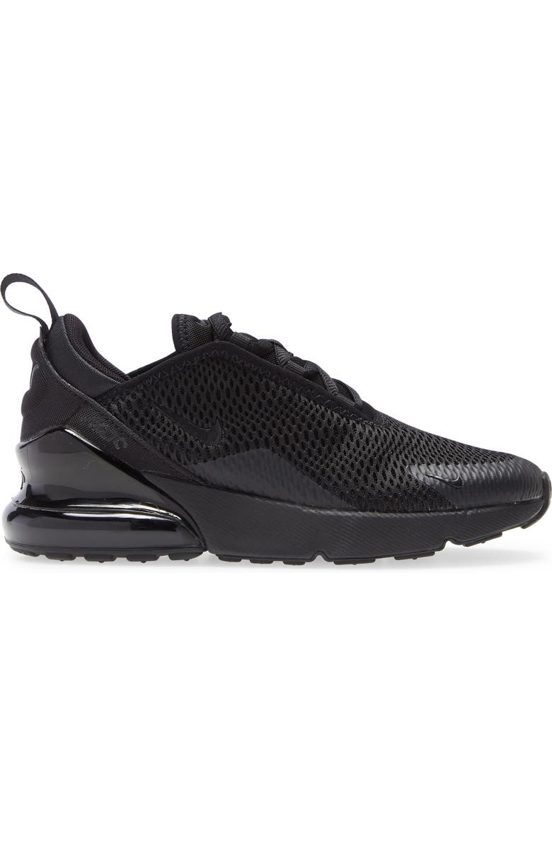 Nike Kids' Air Max 270 Sneaker, Alternate, color, 006 Black/Black
