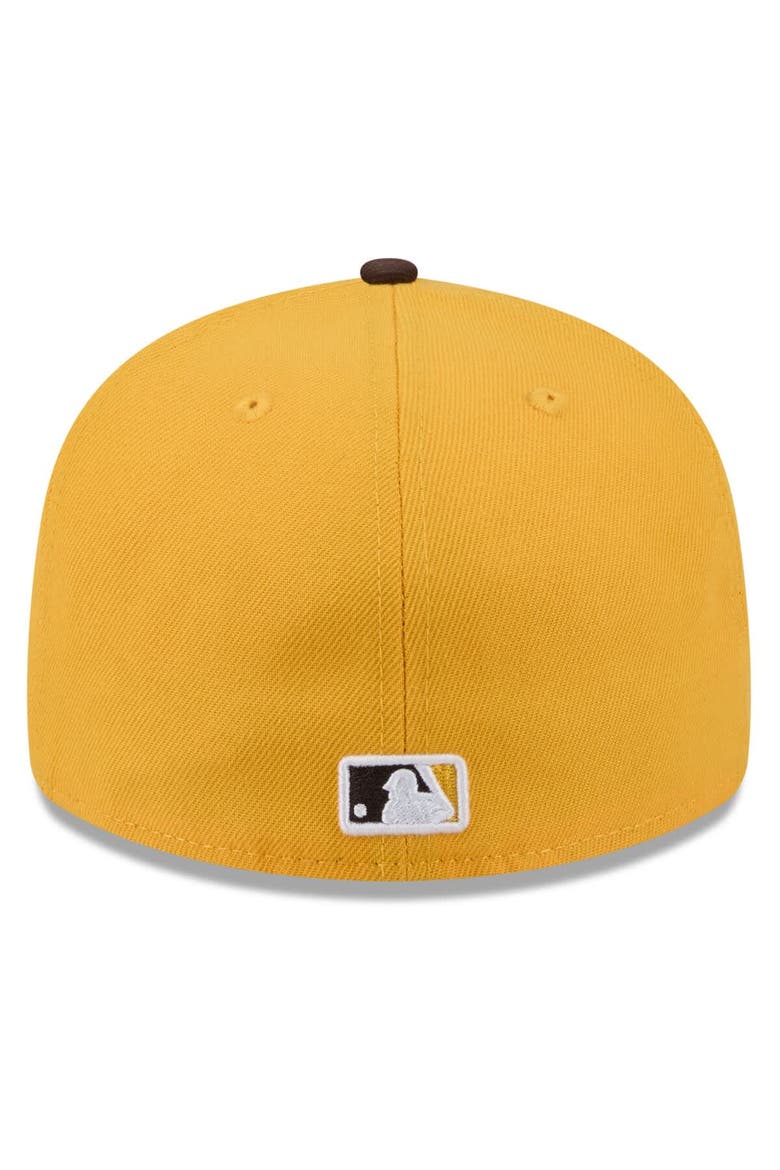 Men's New Era  Gold/Brown San Diego Padres 2026 Spring Training 59FIFTY Fitted Hat, Alternate, color, Gold