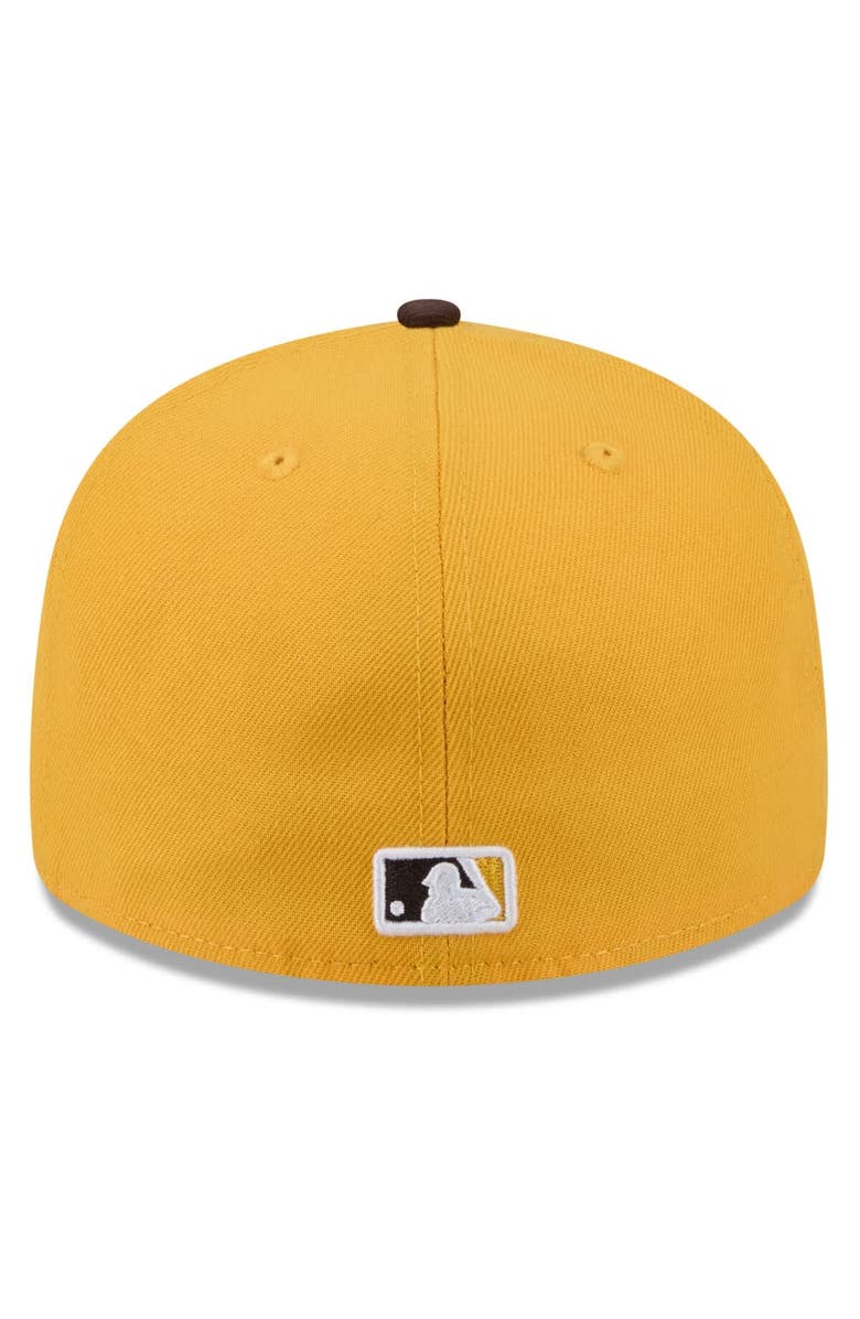 New Era Men's New Era Gold/Brown San Diego Padres 2026 Spring Training 59FIFTY Fitted Hat, Alternate, color, Gold