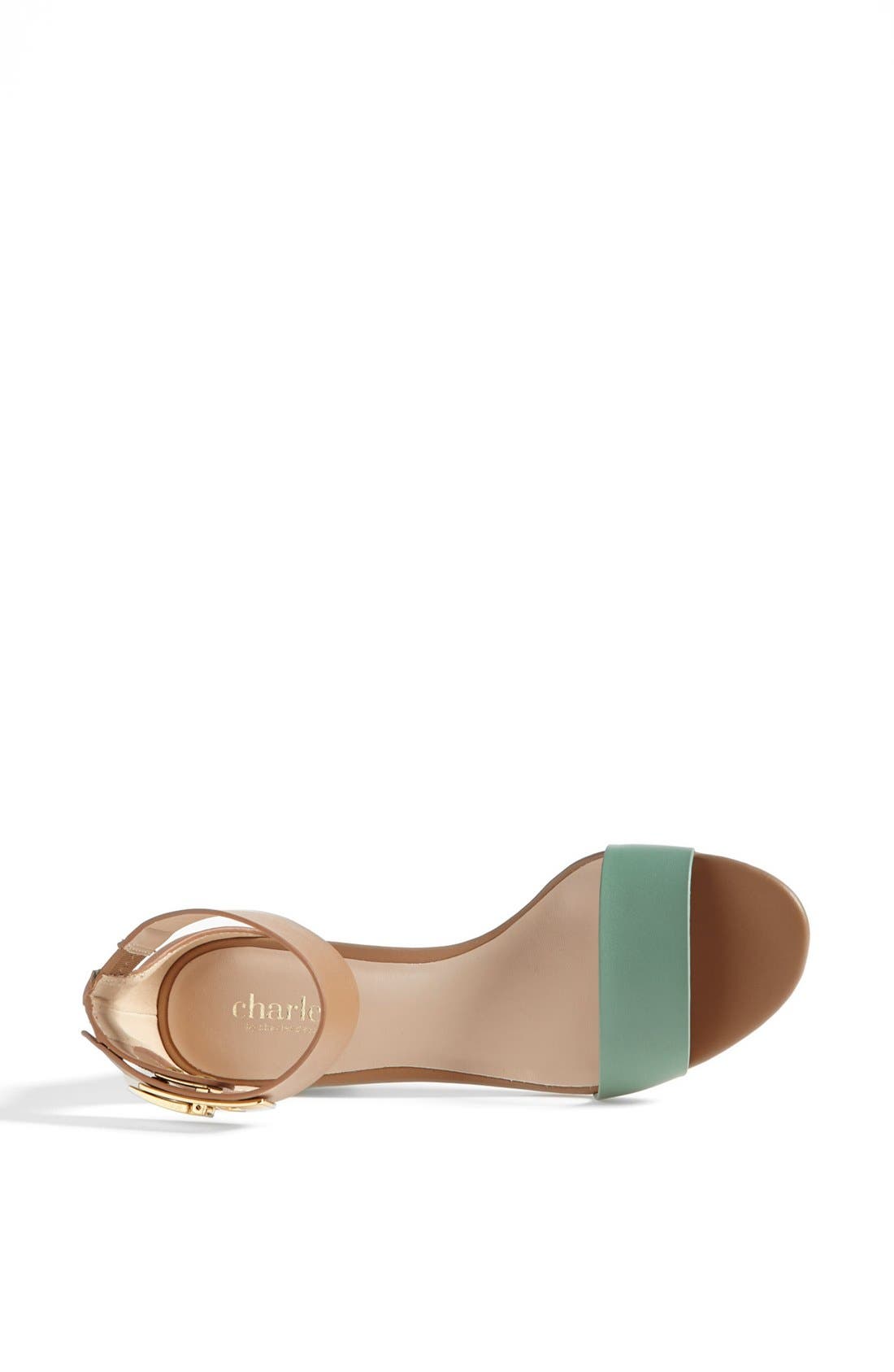 'Glory' Sandal, Alternate, color, MINT/ NUDE
