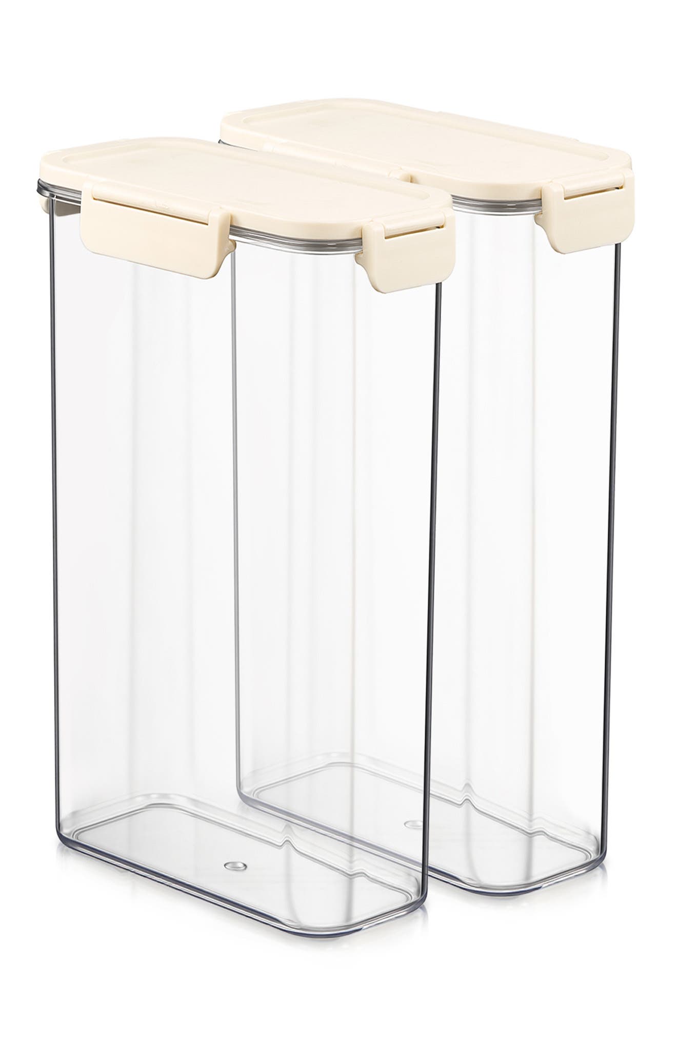 Set of 2 Airtight Food Storage Containers