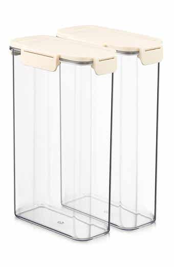 Set of 2 Airtight Food Storage Containers