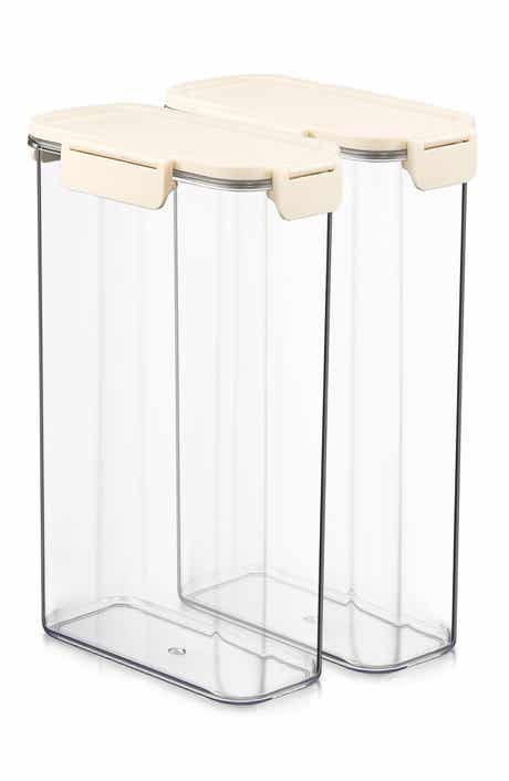 Set of 2 Airtight Food Storage Containers