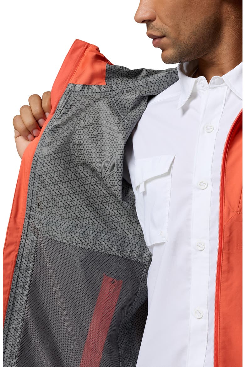 Trailborne Omni-Tech Waterproof Jacket, Alternate, color, ZING