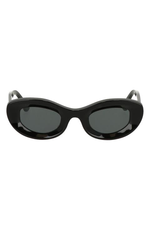 Jazz 47mm Oval Sunglasses