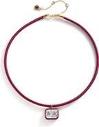 BaubleBar Lindsey Crystal Collar Necklace
