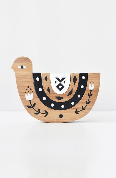 Wooden Nesting Animal
