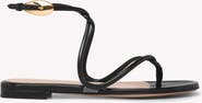 Gianvito Rossi Jungle Mamba Flat Sandals