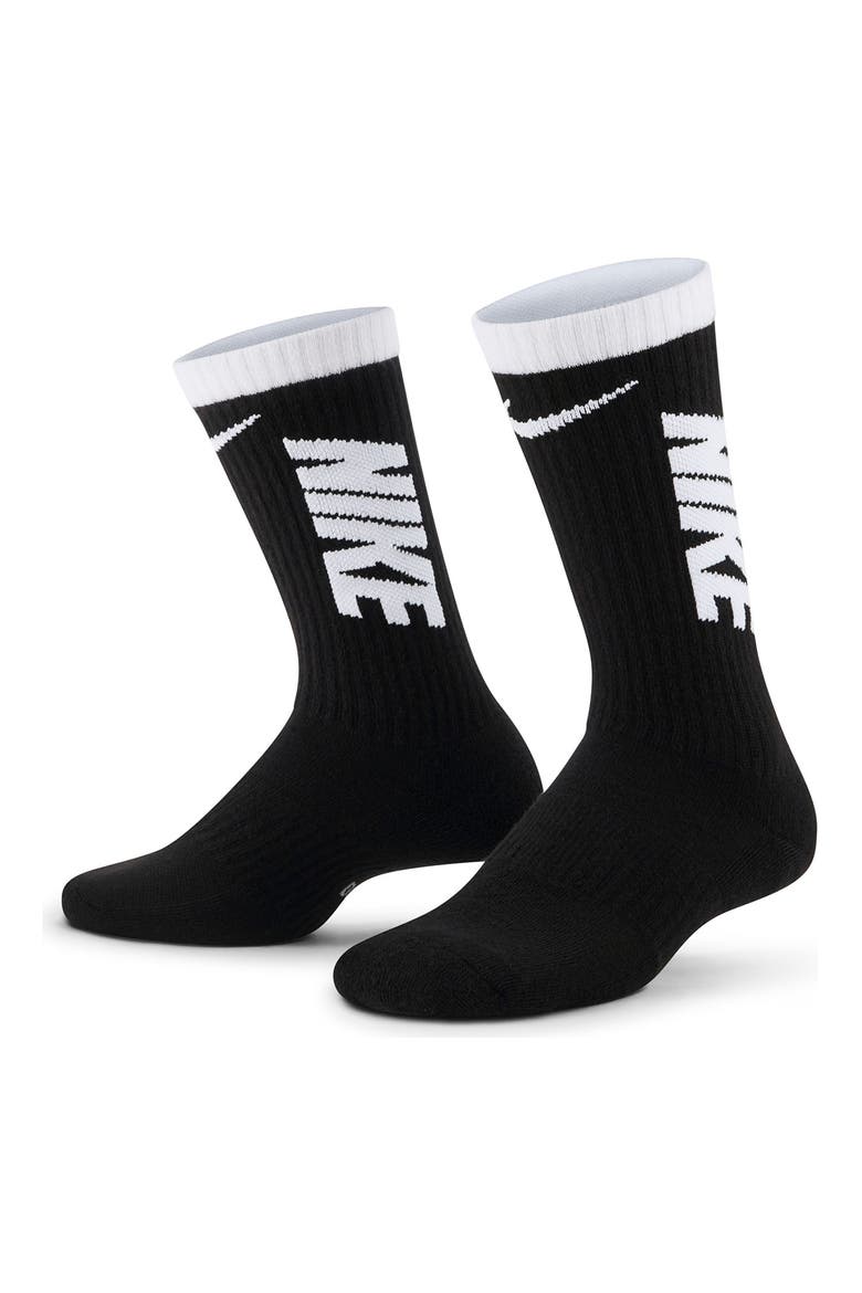 Everyday Crush Crew Socks - Pack of 3, Main, color, WHITE