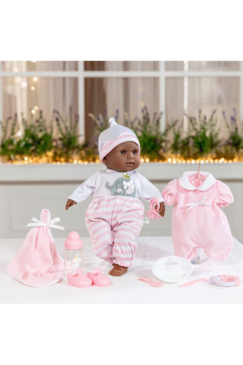 African American  Baby Doll, Alternate, color, Pink