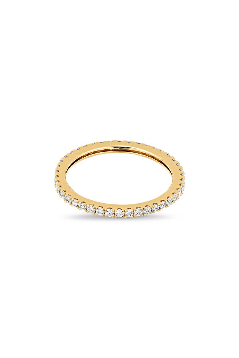 18K Gold Diamond Band Ring (Online Trunk Show), Alternate, color, 18K YELLOW GOLD