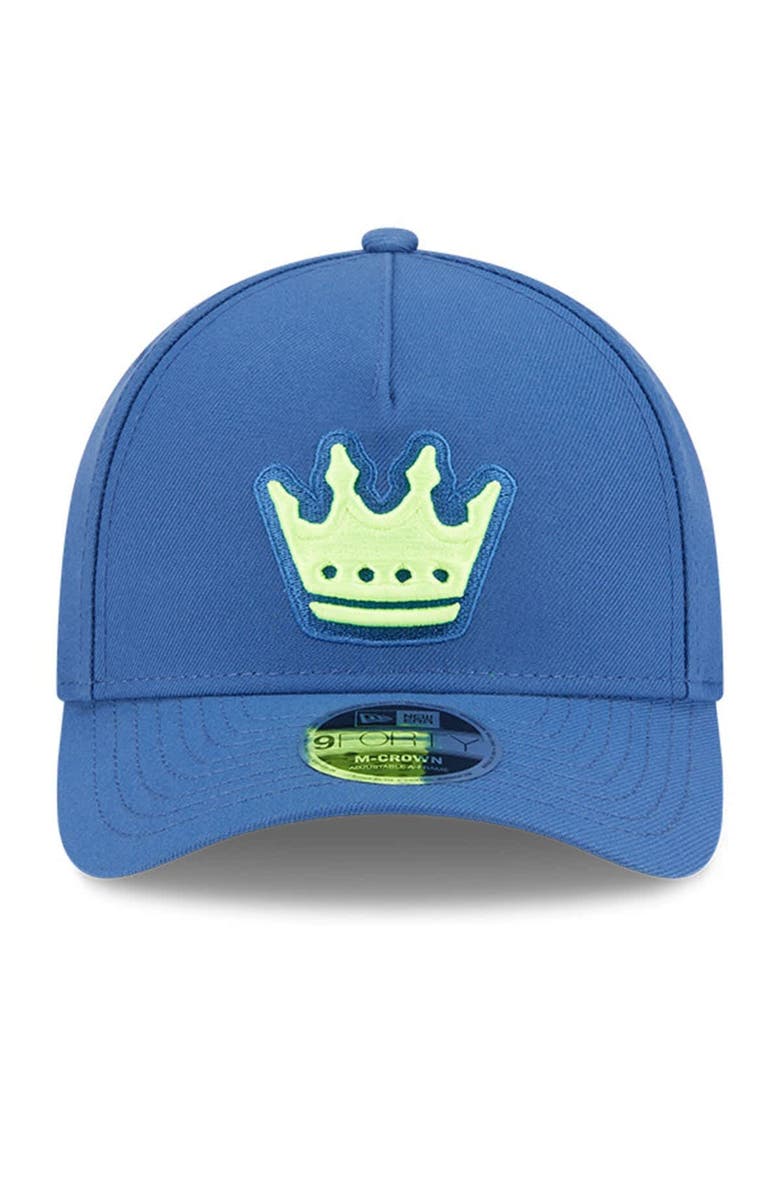 New Era Men's New Era Blue Charlotte FC 2025 Jersey Hook 9FORTY M-Crown Adjustable Hat, Alternate, color, Blue
