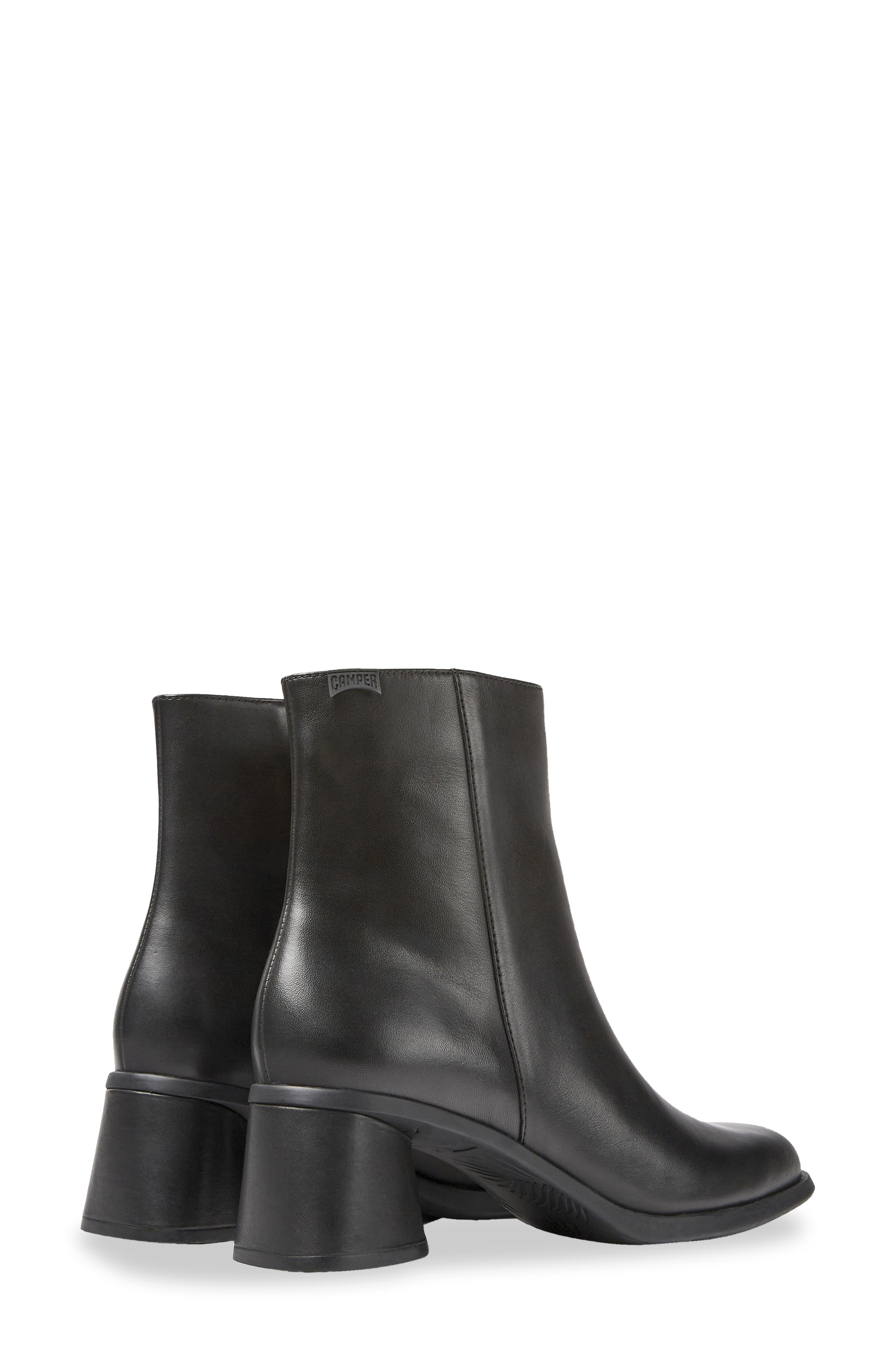 Camper Kiara Leather Bootie, Alternate, color, 