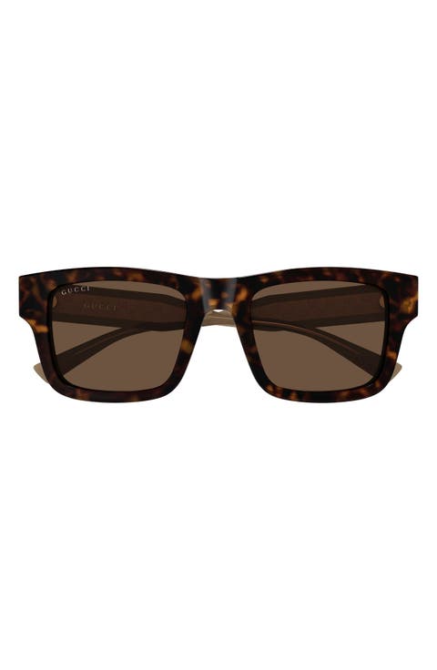 52mm Square Sunglasses
