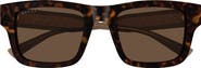 Gucci 52mm Square Sunglasses