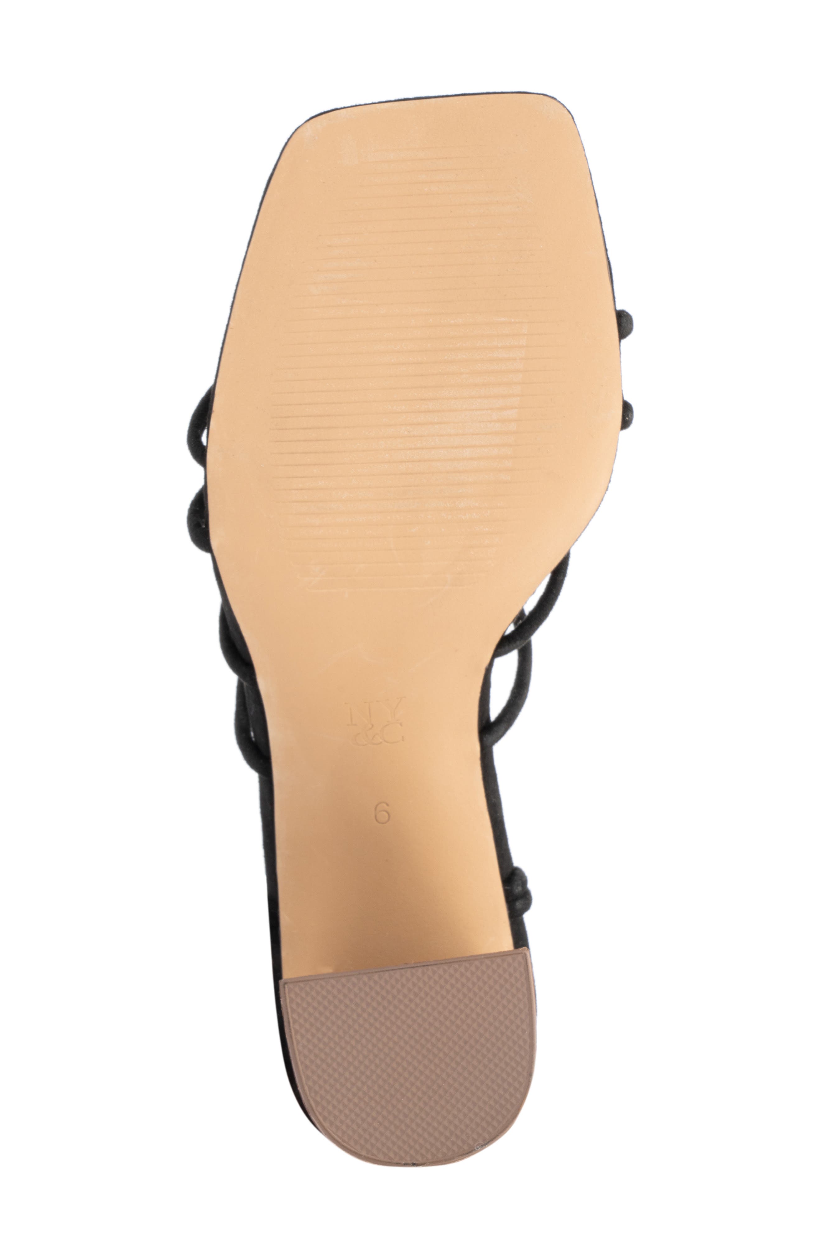 NEW YORK AND COMPANY Bailey Heeled Sandal, Alternate, color, Black