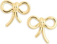Madewell Large Bow Stud Earrings