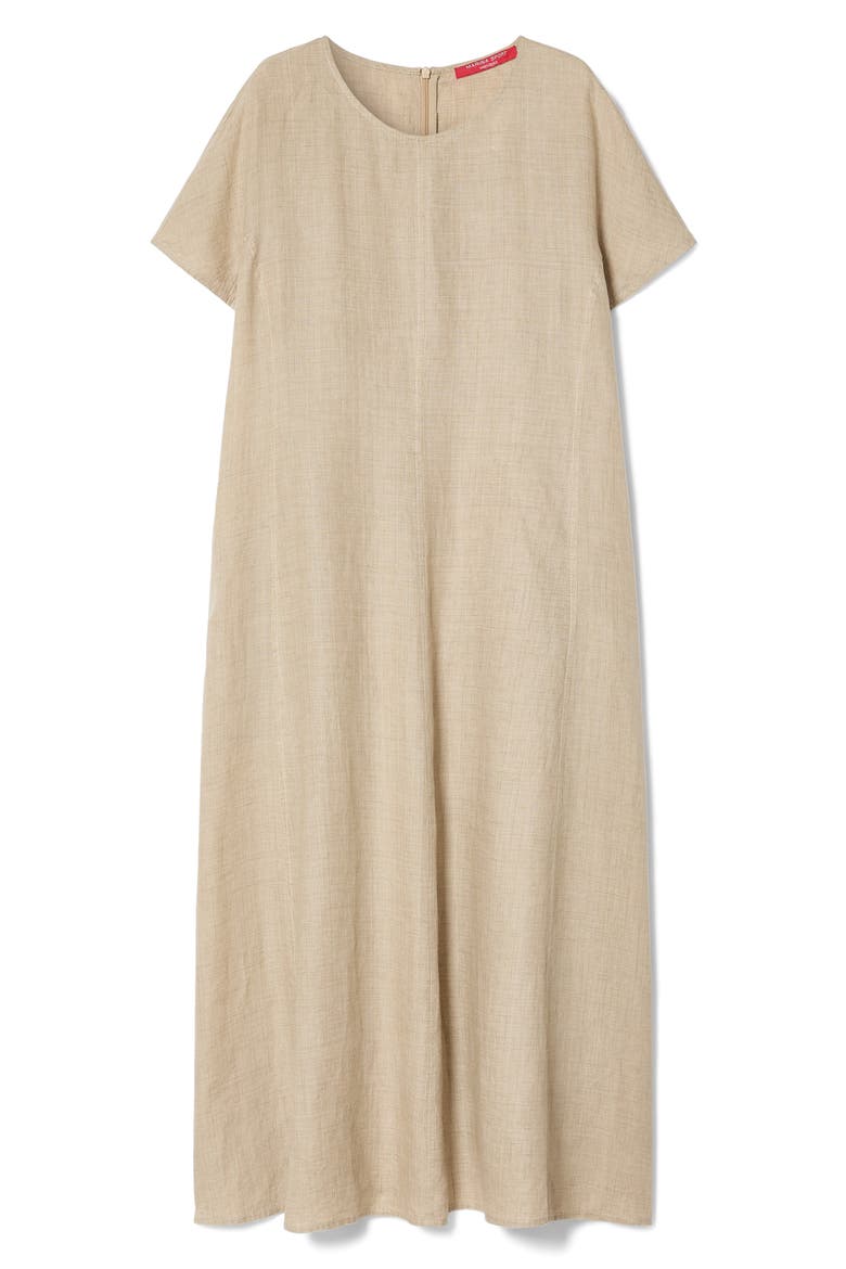 Azzurro Linen Dress, Alternate, color, SAND