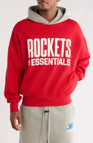 Fear of God Essentials x NBA Rockets Sports Fit Hoodie