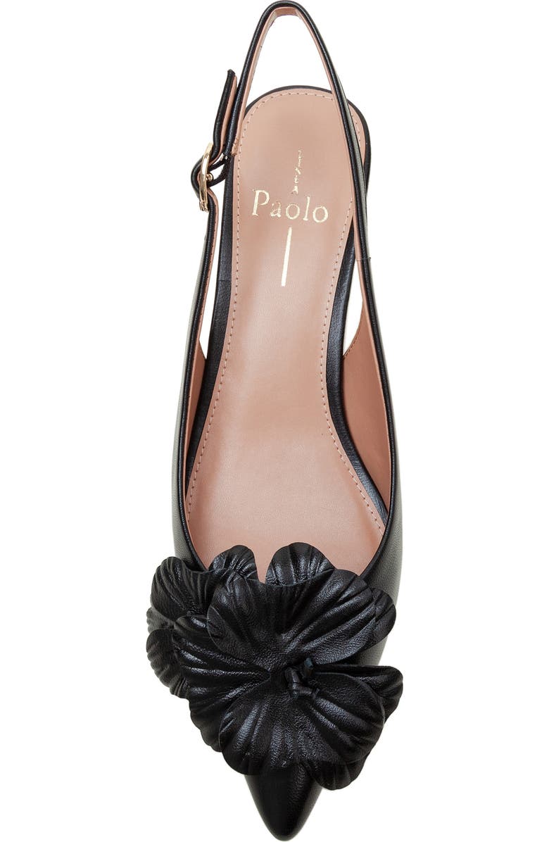 Linea Paolo Castiel Slingback Pointed Toe Kitten Heel Pump, Alternate, color,