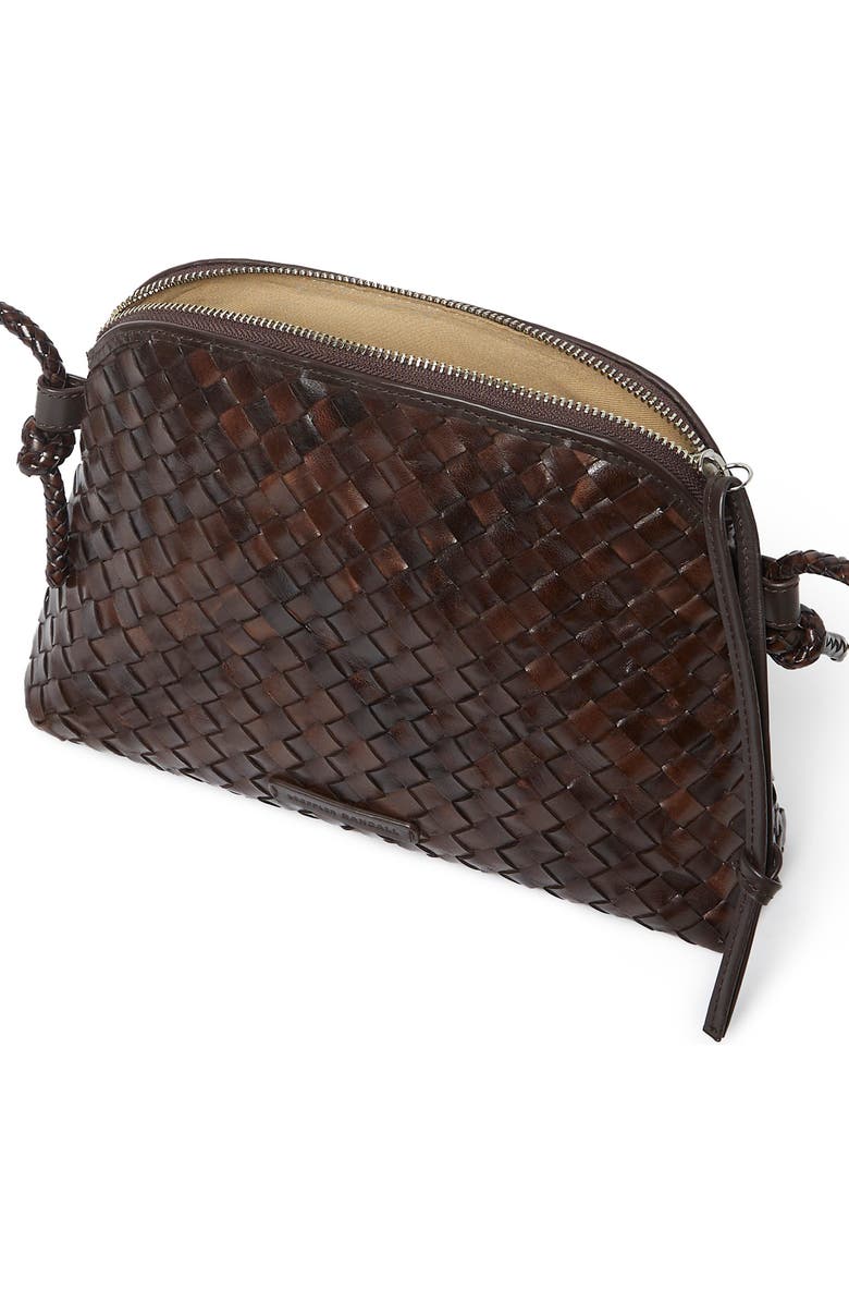 Loeffler Randall Mallory Woven Leather Crossbody Bag, Alternate, color,