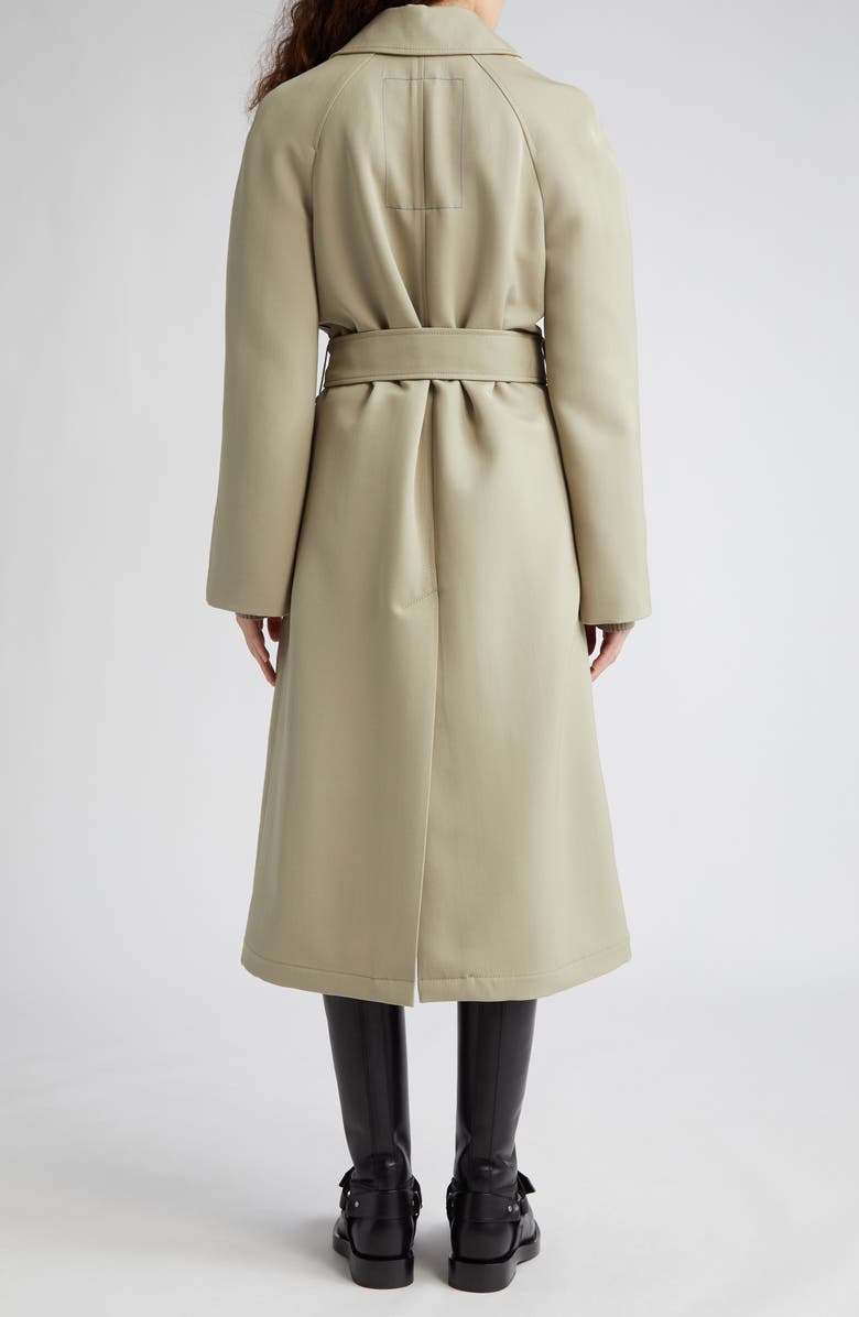 Burberry Belted Wool Coat, Alternate, color, 
