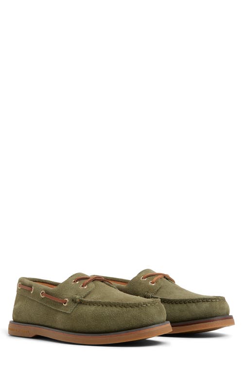Sperry Top-sider® Gold Cup Authentic Original 2-eye Boat Shoe In Green