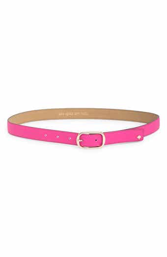 Kate Spade New York stitched feather edge belt