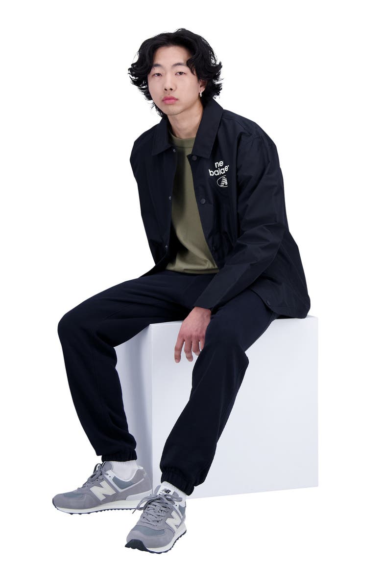 New Balance Essentials Reimagined Woven Jacket, Alternate, color,